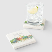 シアトルワシントン州のスカイラインSP - ストーンコースター (横)