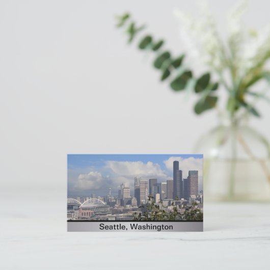 シアトルワシントン州の名刺 名刺 (スタンド正面)