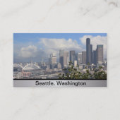 シアトルワシントン州の名刺 名刺 (正面)