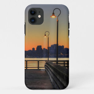シアトルワシントン州の都心のスカイライン iPhone 11 ケース