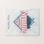 シアトルワシントン統一された州シティスカイラインUSA ジグソーパズル (横)