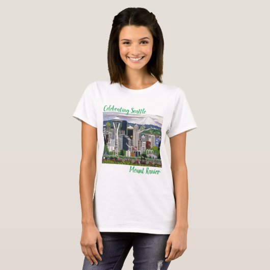 シアトルワシントン Tシャツ (正面フル)