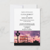 シアトルワスカイラインシティスケープ結婚式招待状 招待状 (正面)