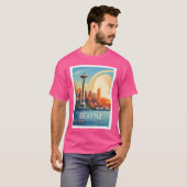 シアトル伝統的 Tシャツ (正面フル)