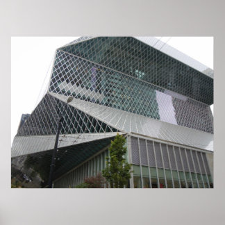 シアトル公共図書館 ポスター