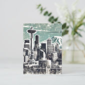 シアトル動揺してグランジワシントン ポストカード (スタンド正面)