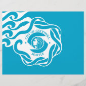 シアトル国旗 チラシ (正面)