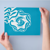 シアトル国旗 チラシ (手)