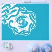 シアトル国旗 チラシ (シングル)