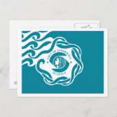 シアトル国旗 ポストカード (正面/裏面)