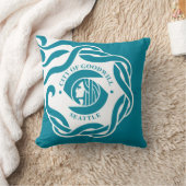 シアトル国旗(ワシントン) クッション (ブランケット)