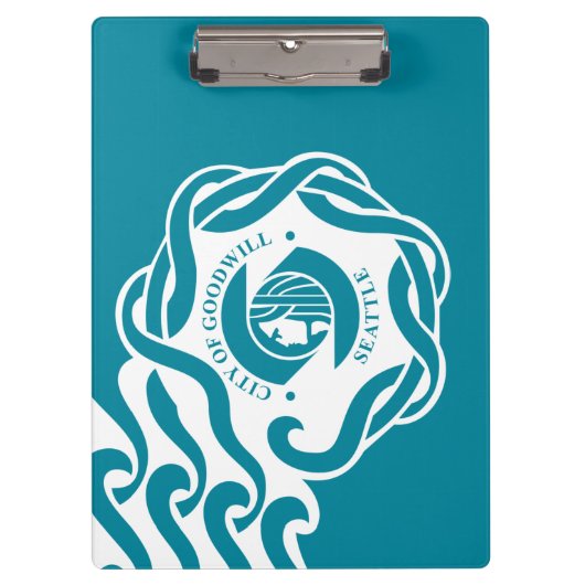 シアトル国旗（ワシントン） クリップボード (正面)