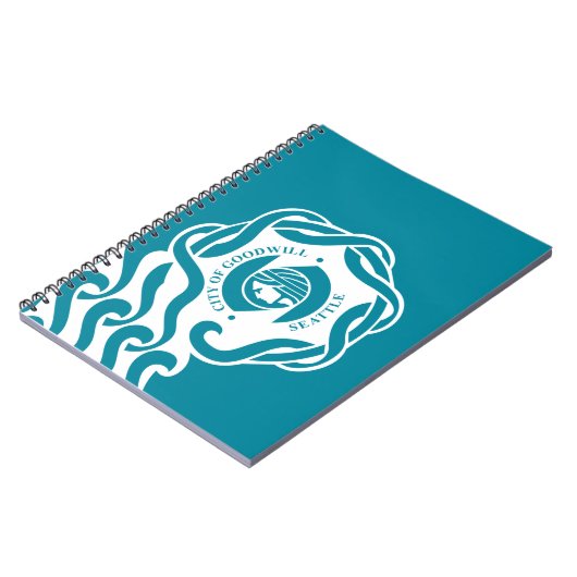 シアトル国旗(ワシントン) ノートブック (左側)