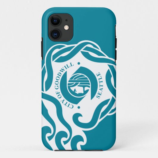 シアトル国旗 Case-Mate iPhoneケース (裏面)