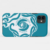 シアトル国旗 Case-Mate iPhoneケース (裏面(横))