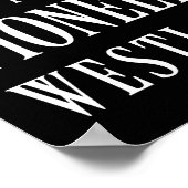 シアトル地下鉄サイン ポスター (角)