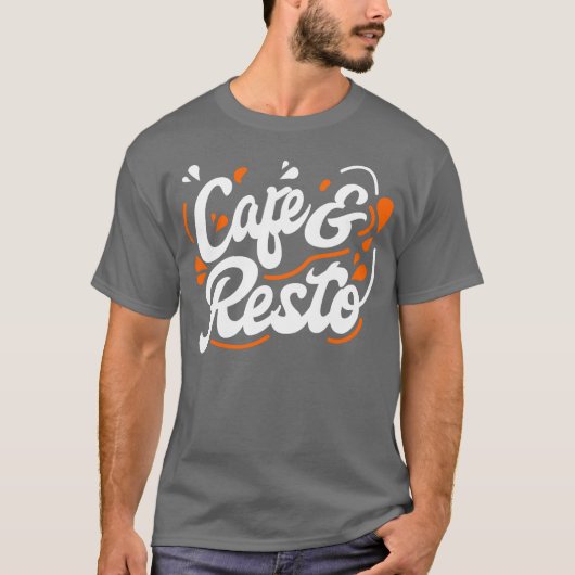 シアトル女子カフェレスト Tシャツ (正面)