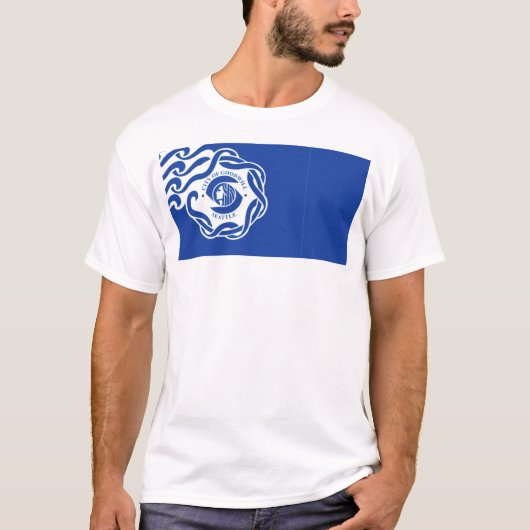 シアトル市旗 Tシャツ (正面)