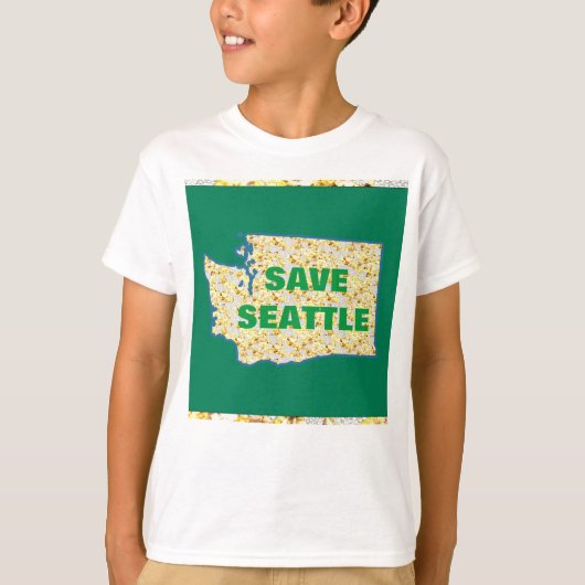 シアトル救 Tシャツ (正面)