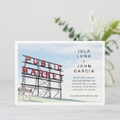 シアトル日付の保存 招待状 (スタンド正面)