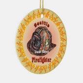 シアトル消防士オーナメント セラミックオーナメント (右)