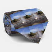 シアトル科学センター噴水ワシントン写真 ネクタイ (ロール)