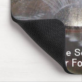 シアトル科学センター噴水ワシントン写真 マウスパッド (コーナー)