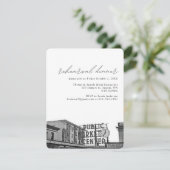 シアトル結婚ズパイクプレイス写真リハーサル エンクロージャーカード (スタンド正面)