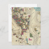 シアトル近郊の都市 ポストカード (正面/裏面)