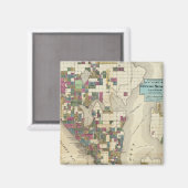 シアトル近郊の都市 マグネット (正面/裏面)