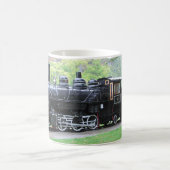 シアトル退職したレールロードトレインエンジン コーヒーマグカップ (中央)
