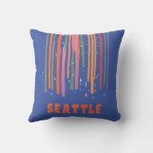 シアトル霧雨 クッション (裏面)