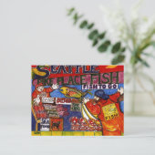 シアトル魚市場 ポストカード (スタンド正面)