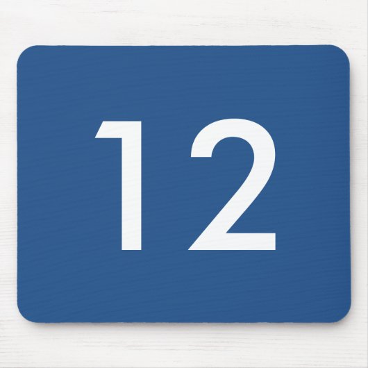 シアトル12のフットボールのファンのマウスパッド マウスパッド (正面)