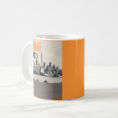 シアトル1991グランジミュージックヴィーベ コーヒーマグカップ (正面左)