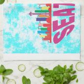 シアトル キッチンタオル (折り畳み)