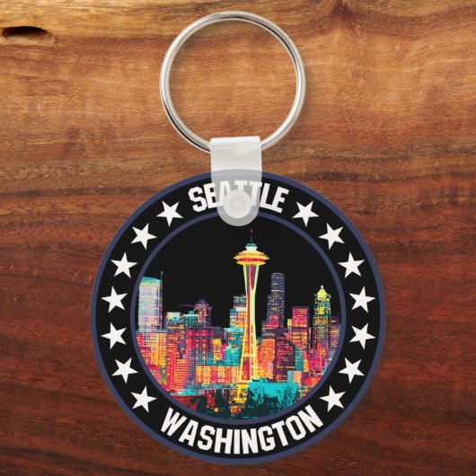シアトル キーホルダー (正面)