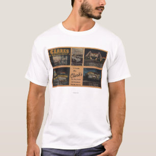 シアトル、クラークのレストランのためのWAAD Tシャツ