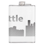 シアトル・グラフィック フラスク (裏面)