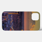 シアトル・ダウンタウンのシティスケープ・ビュー、サッカー Case-Mate iPhoneケース (裏面 (横))