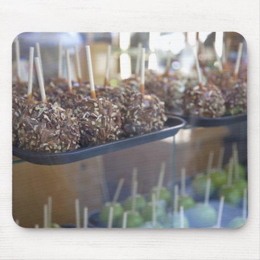 シアトル，パイオニア·スクエア，カルメル·リンゴ マウスパッド (正面)