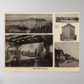 シアトル，ビュー ポスター (正面)