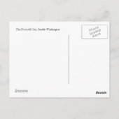 シアトル ポストカード (裏面)