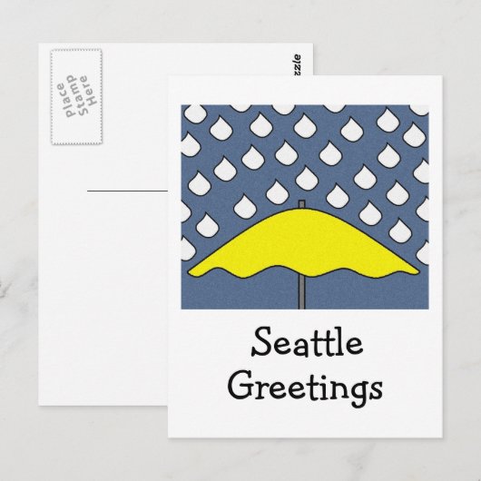シアトル ポストカード (正面/裏面)
