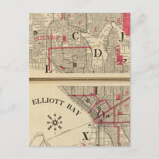 シアトル ポストカード (正面)