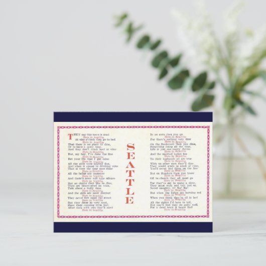 シアトル ポストカード (スタンド正面)