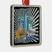 シアトル メタルオーナメント (右)