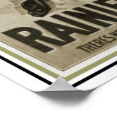 シアトル・ラニエ・ビール広告ポスター13 x 19 ポスター (角)