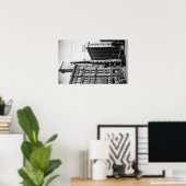 シアトル、ワインディアントーテムポールアットパイオニアスクエア ポスター (ホームオフィス)