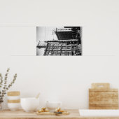 シアトル、ワインディアントーテムポールアットパイオニアスクエア ポスター (キッチン)